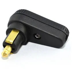 BAAS bike parts DIN BAAS BA12 Winkelstecker - kompatible SD14/SD22/BMW-Buchse