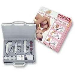 Peter Bausch Maniküre-/ Pediküregerät, Hornhautschleifer Pedipeel, Gesichtsmassagegerät in einem Set 1 St Unisex