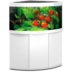Juwel JUWEL Trigon 350 LED Eck-Aquarium mit Unterschrank, 350 Liter, weiß