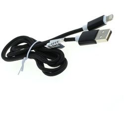 USB Datenkabel für Apple iPhone XS, Apple iPhone XS Max, Apple iPhone XR, innovativer 2in1 Stecker für iPhone und Micro USB, ca. 1 Meter lang, schwarz