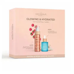 Cocosolis Sonnenschutzpflege GLOWING & HYDRATED CASE 2 Stück