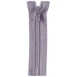 Stofferia Stoff Reißverschluss Opti Fulda 15 cm Flieder, Meterware lila