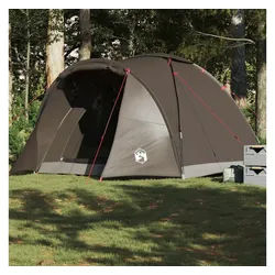 furnicato Angelzelt Campingzelt 310x226x153 cm Braun wasserdicht braun