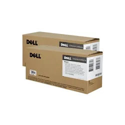 Dell 2330DN Toner Cartridge Black High Yield Pack Of 2