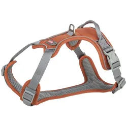 TRIXIE Hunde-Geschirr Premium Active Geschirr rost Größe: L-XL Maße: 74-100 cm / 25 mm