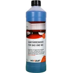 NOVADUR Sanitärreiniger für Bad und WC, Bad + Sanitärreiniger, 1000 ml - Flasche