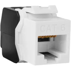 Keystone CAT 6 Modulungeschirmt RJ45 zu LSA werkzeugfreie Montage DIGITUS f. PD12 geeignet 1134 9398