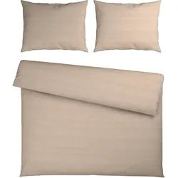 Bettwäsche Ty XXL Beige ca. 200x220cm