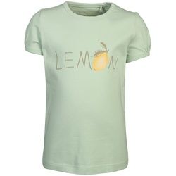 Minymo - T-Shirt Lemon In Aqua Foam, Gr.116