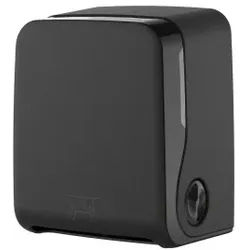 Semy Top Handtuchrollenspender, Autocut, für Rollen mit Adapter, Eleganter Handtuchrollenspender für effiziente Nutzung und stilvolles Ambiente, Farbe: schwarz matt