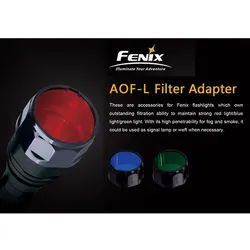 Universal Fenix Rot Filter AOF-L für Fenix E40, E50, LD41, TK22, PD40, RC20, FD41