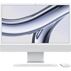 APPLE iMac (2023), All-in-One PC mit 23.5 Zoll Display, Apple M3 Chip, 8 GB RAM, 8-Core GPU, 256 SSD, Silber