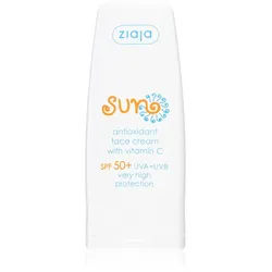 Ziaja Sun Antioxidans-Gesichtscreme mit Vitamin C SPF 50+ 50 ml