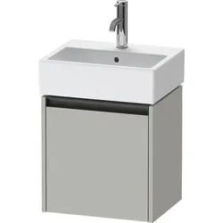 Duravit Ketho.2 Waschtischunterbau wandhängend Betongrau Matt 434x338x440 mm - K25070L07070000 K25070L07070000
