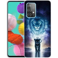 König Design Hülle Handy Schutz für Samsung Galaxy A72 5G Case Cover Tasche Etuis Transparent (Galaxy A72 5G), Smartphone Hülle, Transparent