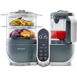 Babymoov Babynahrungszubereiter und Sterilisator Nutribaby +, grau