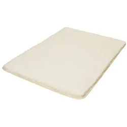 Kleine Wolke Teppich Badteppiche Badematte Seattle, Viereck, Höhe: 25 mm, Natur Zimmer Teppich beige