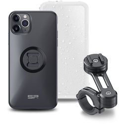 SP Connect Moto Bundle iPhone 11 Pro Max/XS Max Smartphone-Halterung, schwarz