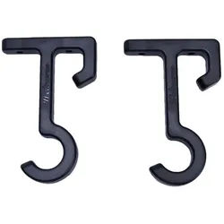 Haken Set für Guidelight schwarz, Designer Weltevree, 10.6x7x1 cm