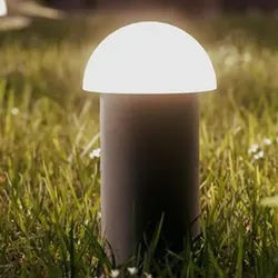 Philips Outdoor GardenLink Niedervolt-Sockelleuchtei Edwina in Schwarz IP67 wasserfest - warmweißes Licht
