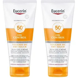 Eucerin SUN OIL Control Trockenes Berührungs-Gel-Creme Spf50+ 200 ml