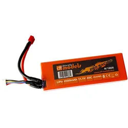 drive&fly - LiPo Akku 3S - 11,1 Volt, 4500mAh, 45C - ECKIG