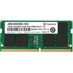 Transcend JetRam JM3200HSB-16G Speichermodul 16 GB DDR4 260-pin SO-DIMM