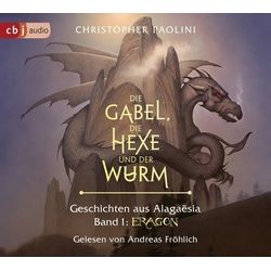 Die Gabel Die Hexe Und Der Wurm. Geschichten Aus Alagaësia. Band 1: Eragon 4 Audio-Cd - Christopher Paolini (Hörbuch)