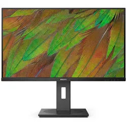 Philips 80,0cm (31,5) 32B1U3900 16:09 HDMI+DP+USB-C black TFT-Monitor (3840 x 2160 px, 4K Ultra HD, 4 ms Reaktionszeit, 60 Hz, VA, Lautsprecher, HDCP, Pivot, Höhenverstellbar) schwarz