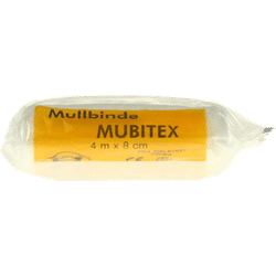 MUBITEX Mullbinden 8 cm einzeln in Cello 1 St