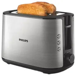 Philips Toaster Toaster Philips Viva Collection HD2650/90 silberfarben