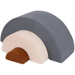 Costway Kletterbogen Grau , Kunststoff , 41x49x112 cm , Spielzeug, Sonstiges Spielzeug