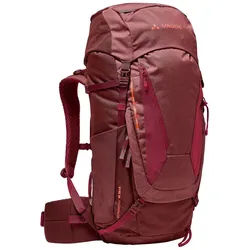 VAUDE Women's Asymmetric 38+8 - Damen Trekkingrucksack - dark cherry
