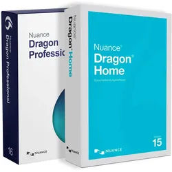 Nuance Dragon Professional Individual 16 Upgrade + Dragon Home 15