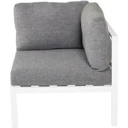 Venture Home Gartenliege Copacabana Gartensofa Eckmodul weiß.