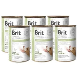 BRIT GF Veterinary Diets Dog Diabetes 6x400g - Nassfutter für Hunde