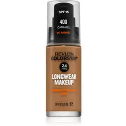 Revlon Cosmetics ColorStayTM SPF 15 langanhaltendes mattierendes Make up für fettige und Mischhaut Farbton 400 Caramel 30 ml