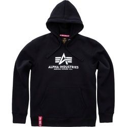 Alpha Industries Basic Hoodie, schwarz, Größe M