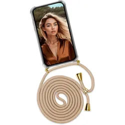 ONEFLOW Handykette für iPhone 16 Pro – Hülle mit Band zum Umhängen, abnehmbar – Twist Case Cord