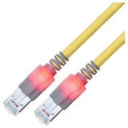 Easylan CS1OYCDCD0070 RJ45 Patchkabel CAT 6 S/FTP 7 m Gelb 1 St. LAN-Kabel