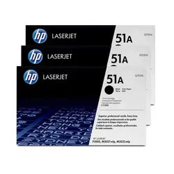 HP 51A Toner Black 3 Pack