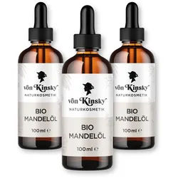 von Kinsky® Bio Mandelöl Öl 3x100 ml