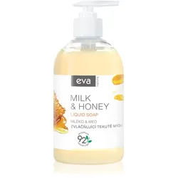Eva Natura Milk & Honey flüssige Seife für die Hände 500 ml