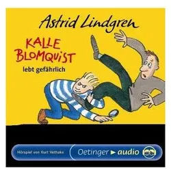 Hörspiel-CD Kalle Blomquist 2. Kalle Blomquist lebt gefährlich. Hörspielklassik...