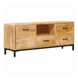 vidaXL TV-Schrank 110 x 30 x 46 cm Lowboard Wandboard TV- Schrank TV-Wandschrank Braun 1 braun