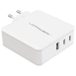 LC-GAN-100 power adapter - GaN - USB 2 x USB-C - 100 Watt