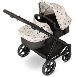 ABC Design Puppenwagen , Multicolor, Beige , Textil , 45x67x62 cm , EN 1888 , Verdeck, zusammenklappbar, verstellbares Dach, platzsparend verstaubar, Sicherheitsgurt, für alle gängigen Puppen geeignet , Spielzeug, Puppen & Puppenzubehör