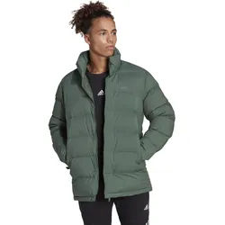 adidas Winter-Daunenjacke Midlength Down (wasserabweisend, wärmeisolierung) grün/blau Herren