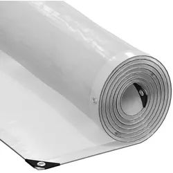 vidaXL Pflanzenschutzdach, Pflanzenabdeckung mit Ösen 2x6 m Polyethylen