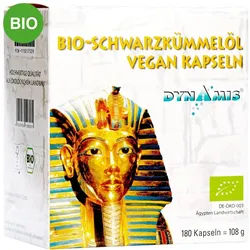 Dynamis Ägyptisches Schwarzkümmelöl Bio vegan Kapseln